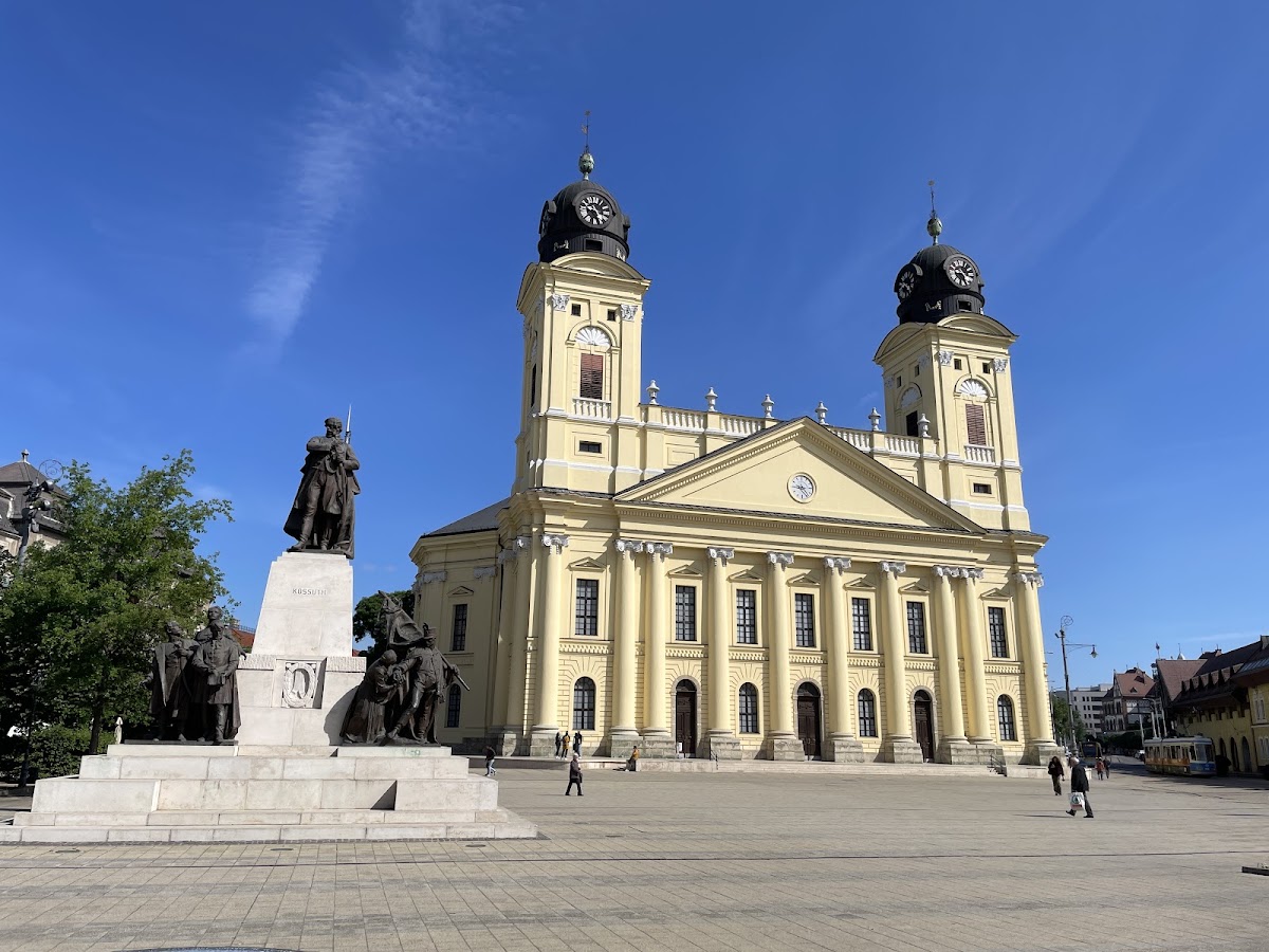 Debrecen belváros makettje