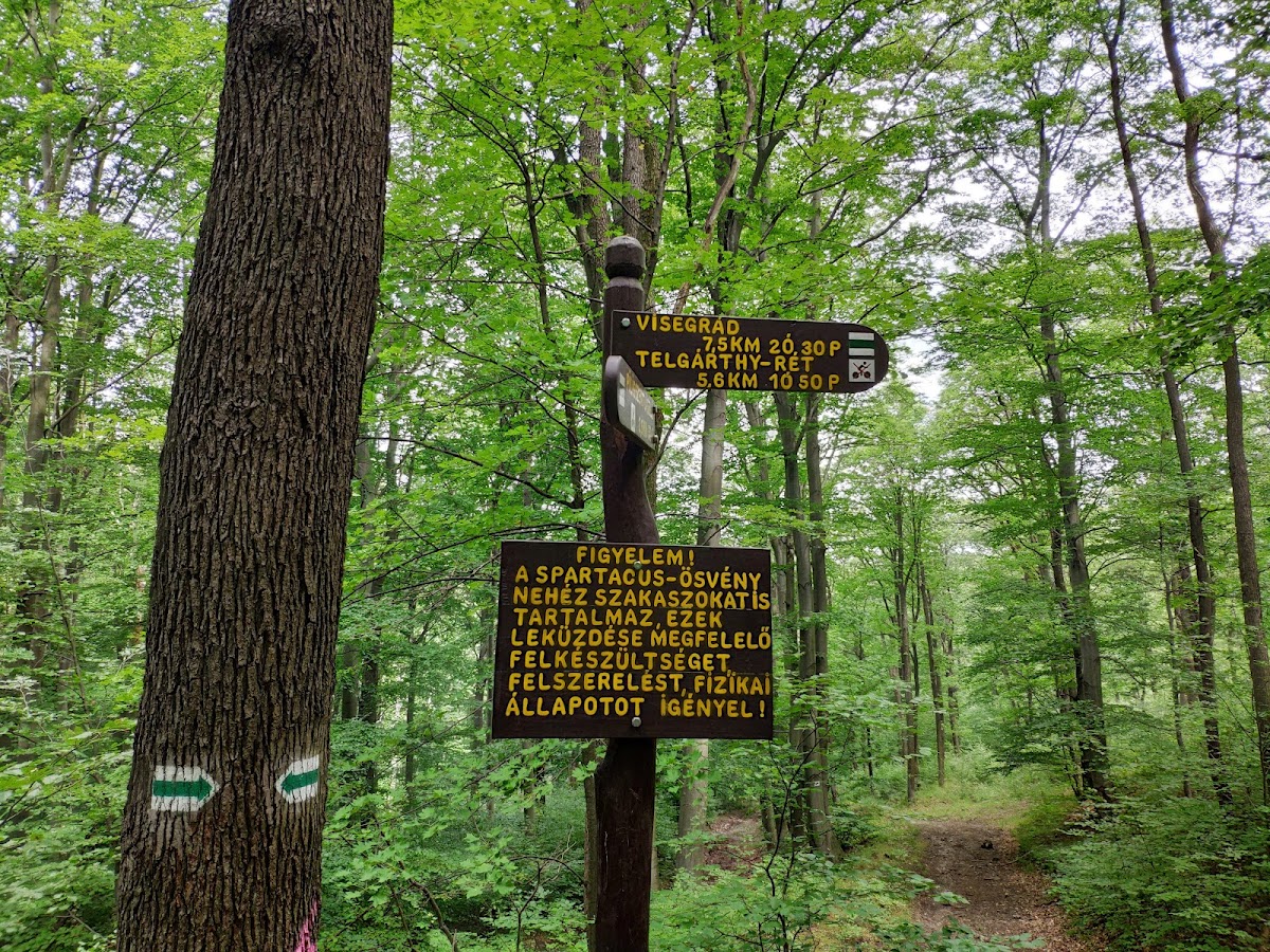 Spartacus hiking trail