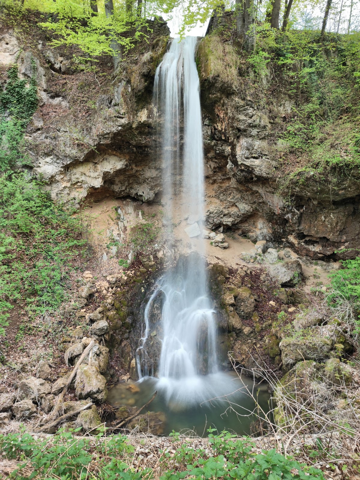 Szinva waterfall