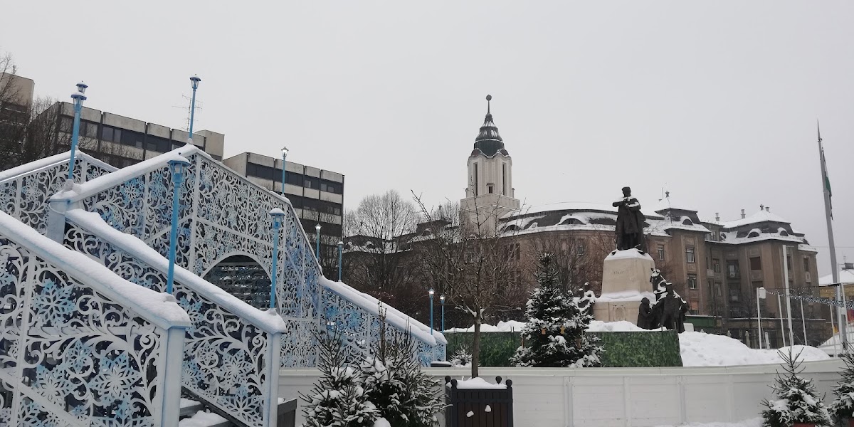 Debrecen belváros makettje