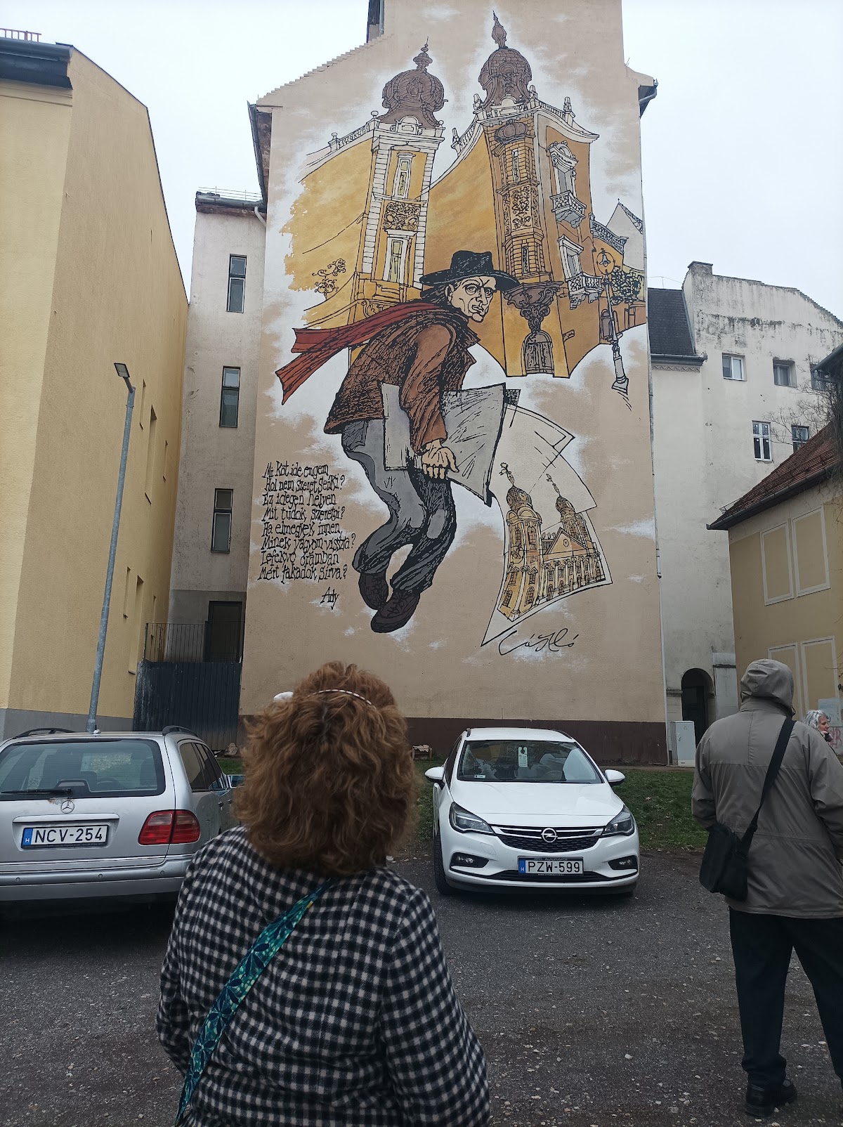Debrecen belváros makettje