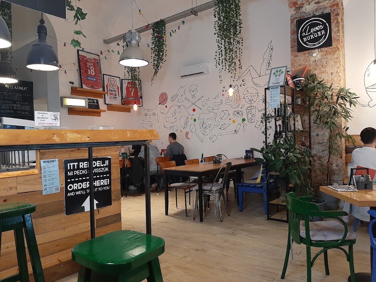 A LEVES és BORSOD BURGER